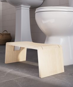 Oslo Oak Folding Stool